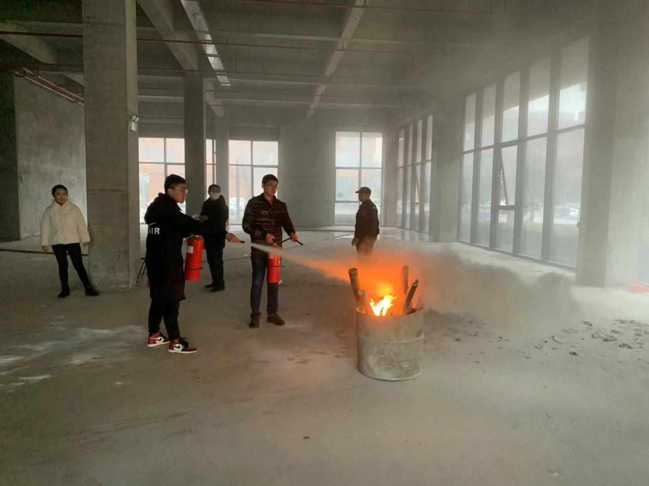 米兰网页版登录入口2021年上半年度消防安全应急演练